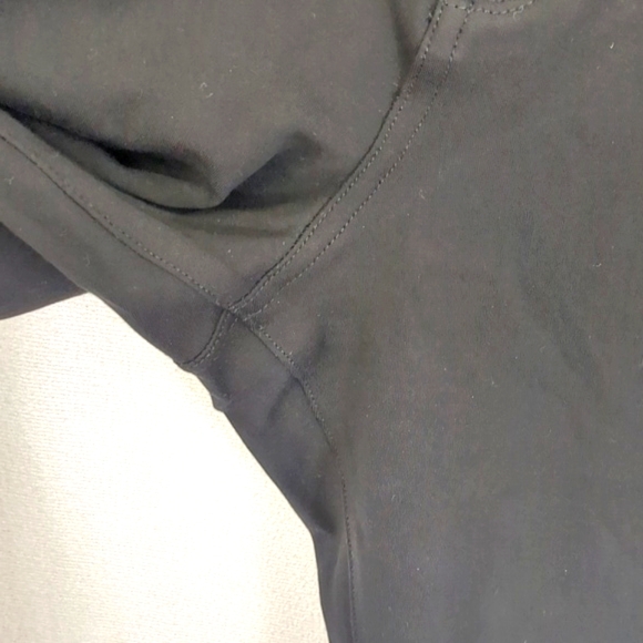 Tommy Hilfiger Women's Black Straight Cut Black Stretchy Jean Style Pants Sz 16 - Picture 4 of 12